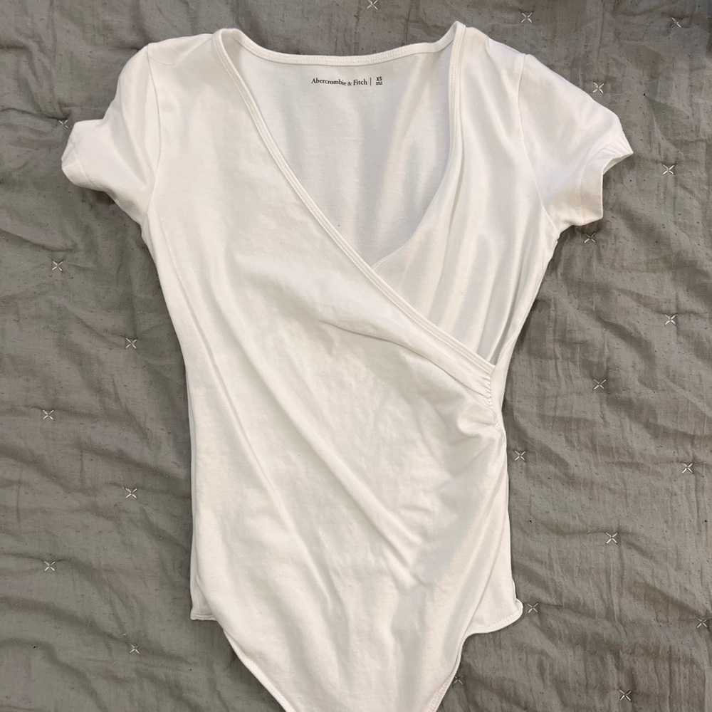 Abercrombie and Fitch White Body Suit